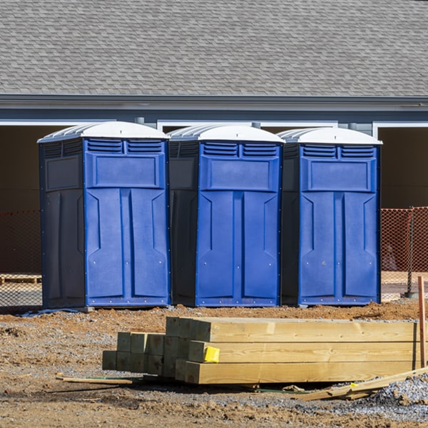 is there a specific order in which to place multiple portable toilets in Oronogo MO